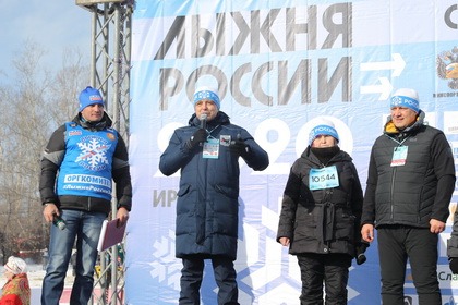 Сергей Сокол поздравил победителей и участников «Лыжни России-2020»